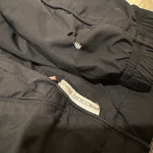 y2k Nike black and white windbreaker soccer jacket - Picture 5 of 7